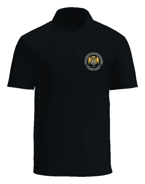 Ponitz Career Technology Center Polo — Black front