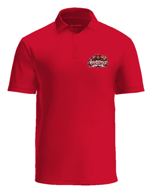 Roosevelt Elementary School Polo — Red