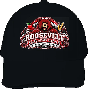 Roosevelt Elementary School Trucker Hat — Black