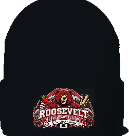 Roosevelt Elementary School Beanie — Black