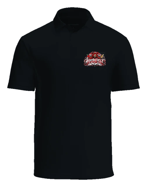 Roosevelt Elementary School Polo — Black