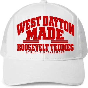 Roosevelt Highschool Trucker Hat — White front