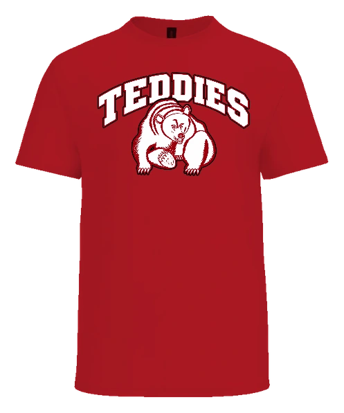 Roosevelt Highschool Tee — Red front