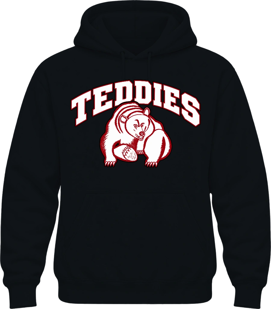 Roosevelt Highschool Hoodie — Black front