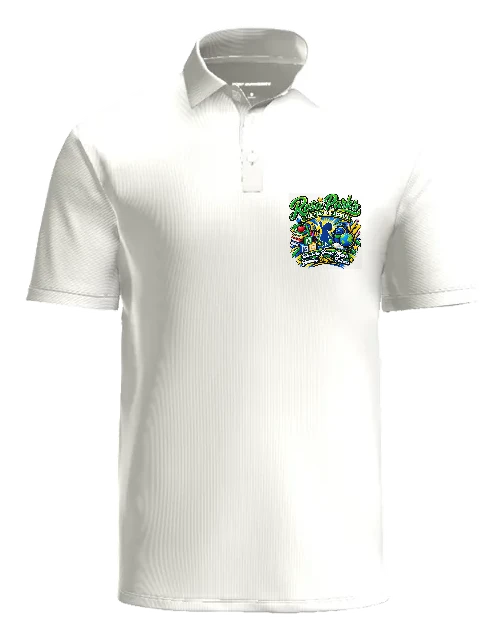 Rosa Parks Learning Center Polo — White
