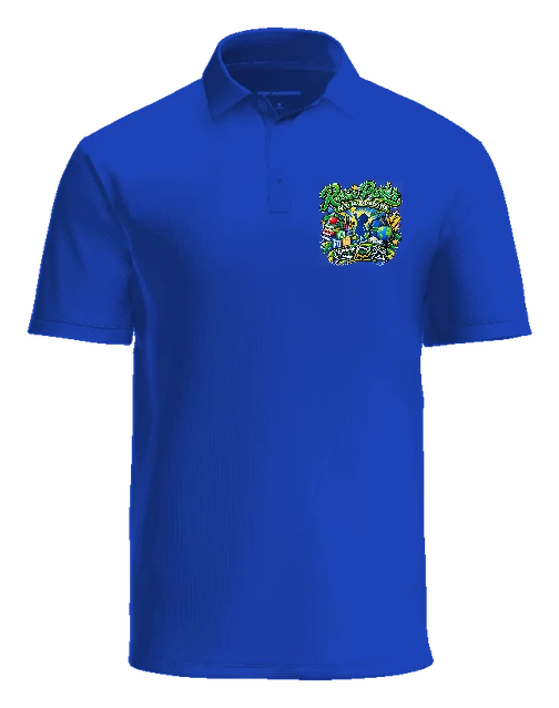Rosa Parks Learning Center Polo — True Royal