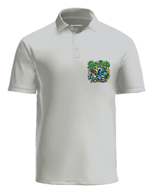 Rosa Parks Learning Center Polo — Ash