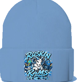 Ruskin Elementary Beanie — Carolina Blue
