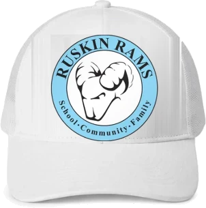 Ruskin Elementary Trucker Hat — White