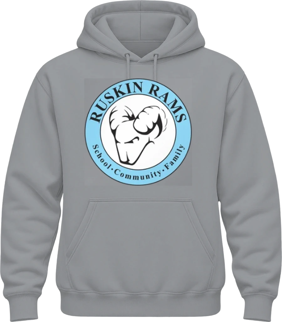 Ruskin Elementary Hoodie — Sport Grey