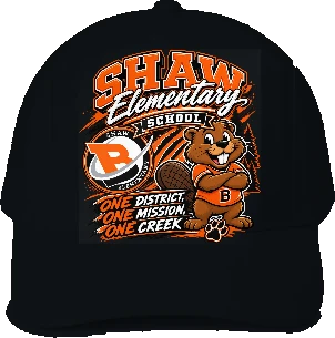 Shaw Elementary (E.G. Shaw) Trucker Hat — Black