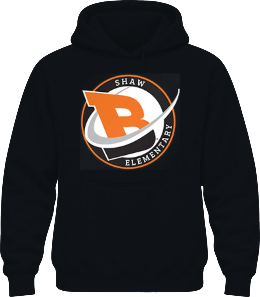 Shaw Elementary (E.G. Shaw) Hoodie — Black