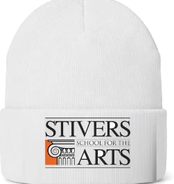 Stivers School for the Arts Beanie — White