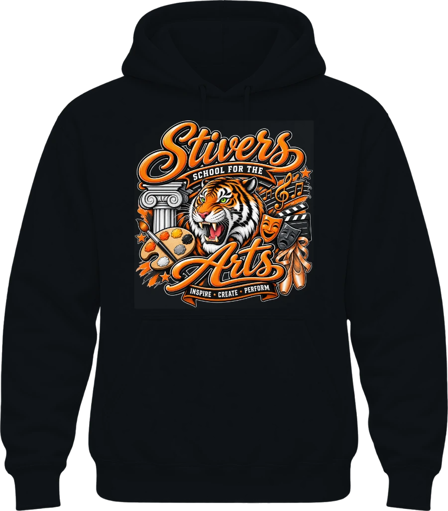 Stivers School for the Arts Hoodie — Black