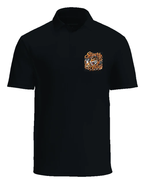 Stivers School for the Arts Polo — Black