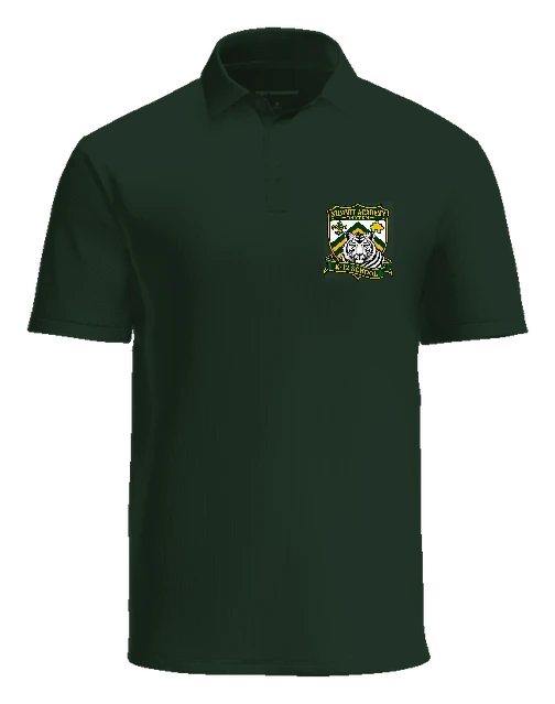 Summit Academy Polo — Forest Green