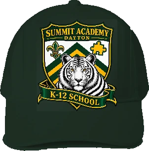 Summit Academy Trucker Hat — Forest Green