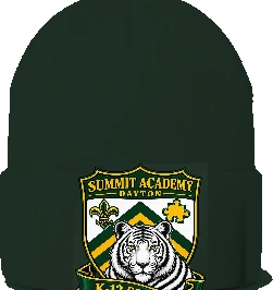 Summit Academy Beanie — Forest Green