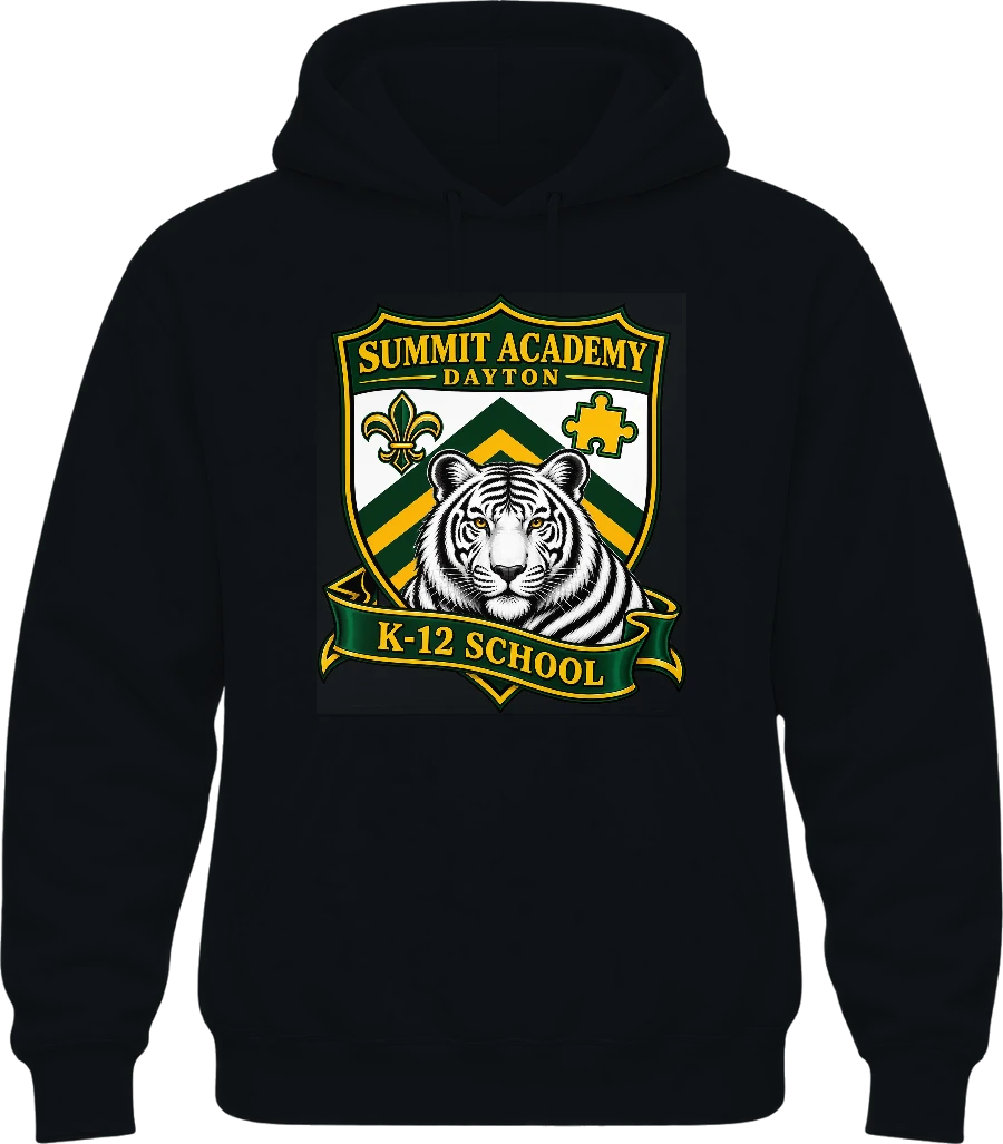 Summit Academy Hoodie — Black