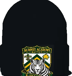 Summit Academy Beanie — Black