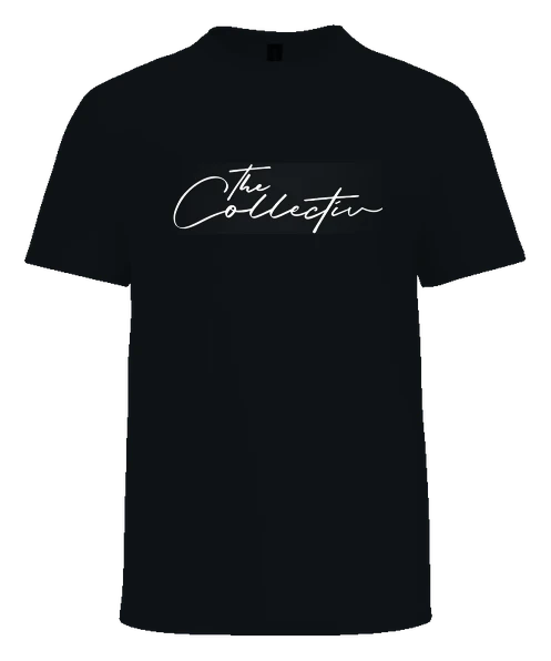 The Collectiv Tee — Black front