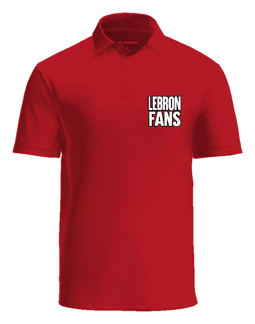 The Locker Room LA Polo — Red front