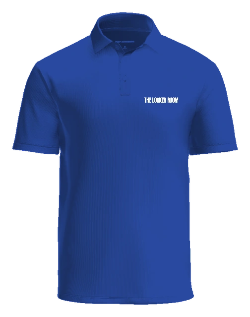 The Locker Room LA Polo — Royal front