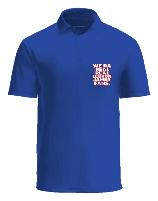 The Locker Room LA Polo — Royal front