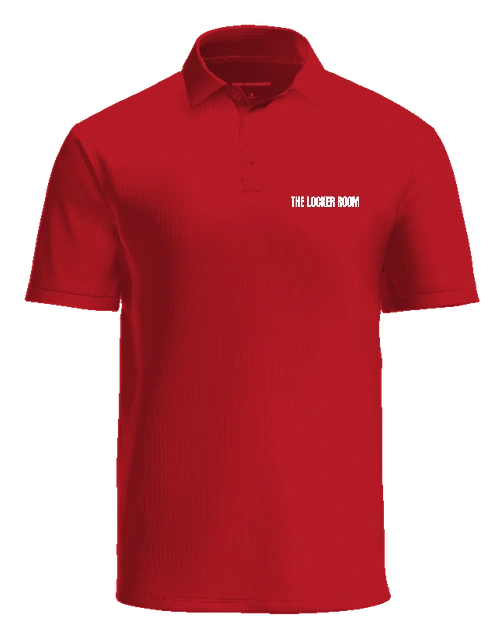 The Locker Room LA Polo — Red front