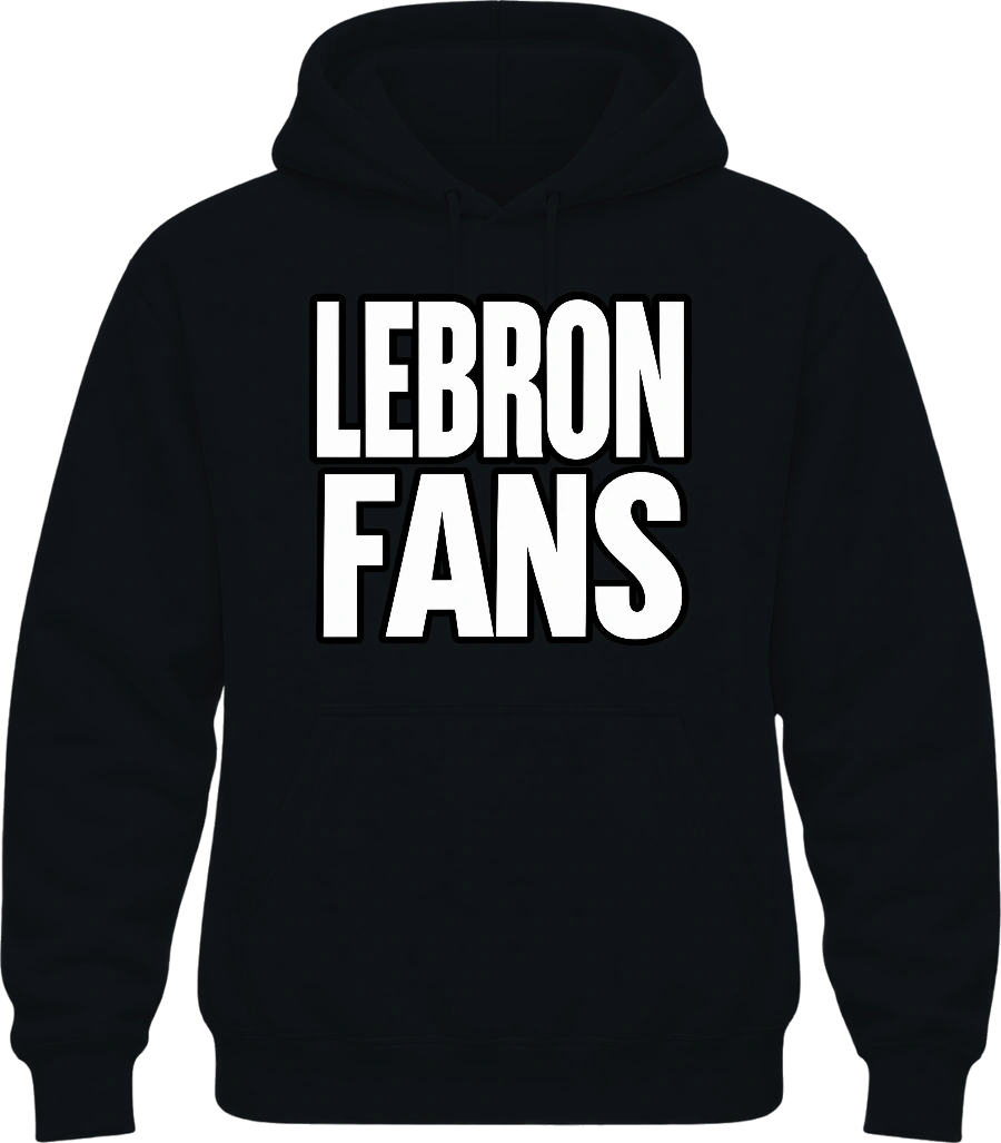 The Locker Room LA Hoodie — Black front