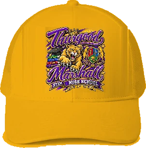 Thurgood Marshall STEM Trucker Hat — Gold