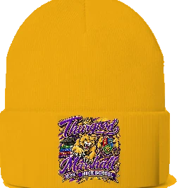 Thurgood Marshall STEM Beanie — Gold