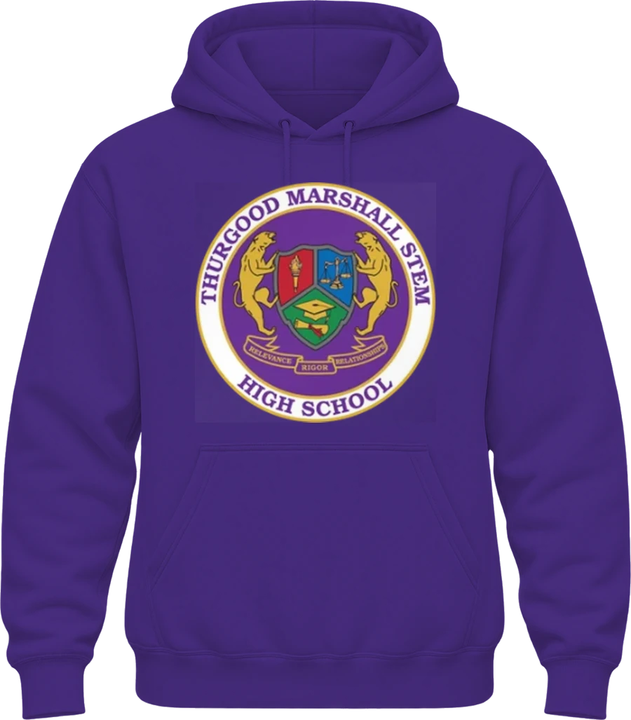 Thurgood Marshall STEM Hoodie — Purple