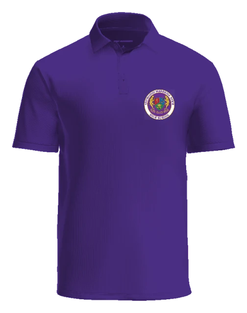 Thurgood Marshall STEM Polo — Purple