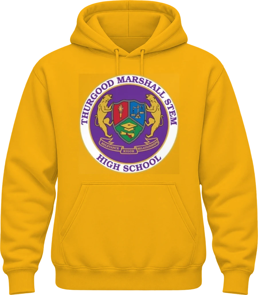 Thurgood Marshall STEM Hoodie — Gold