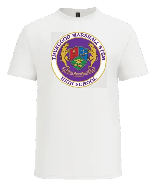 Thurgood Marshall STEM Tee — White front