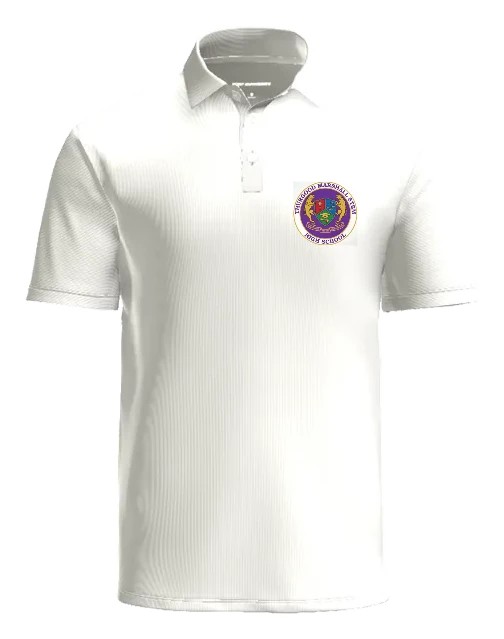 Thurgood Marshall STEM Polo — White
