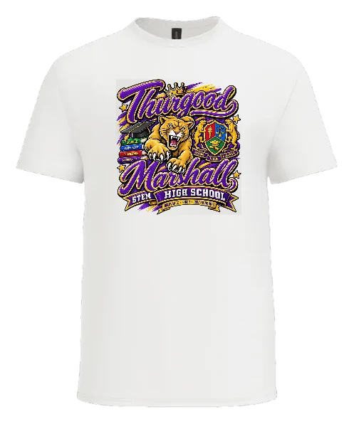 Thurgood Marshall STEM Tee — White front