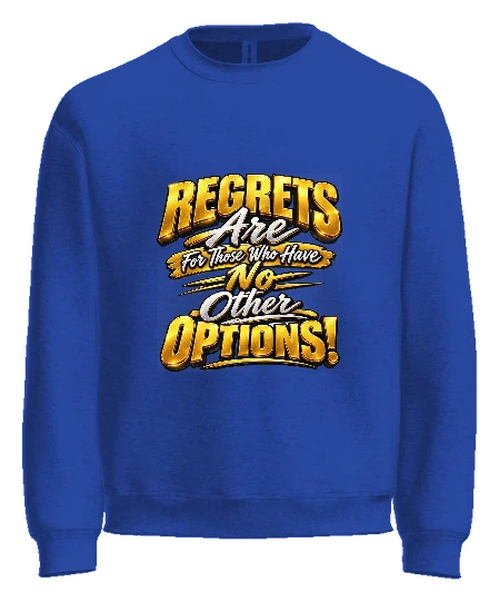 Tommy Owens Merch Crewneck — Royal front