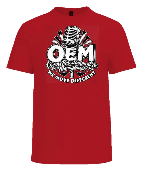 Tommy Owens Merch Tee — Red front