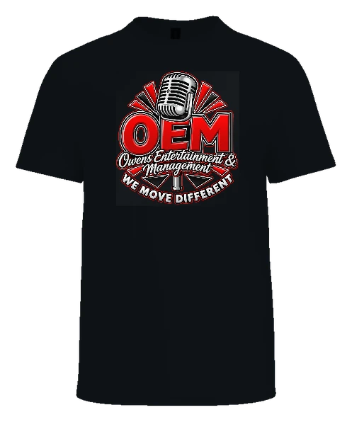 Tommy Owens Merch Tee — Black front