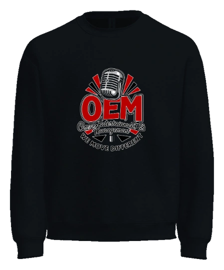 Tommy Owens Merch Crewneck — Black front