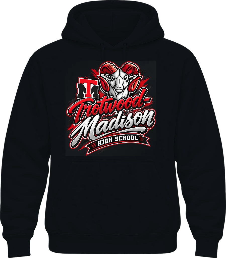 Trotwood-Madison High School Hoodie — Black