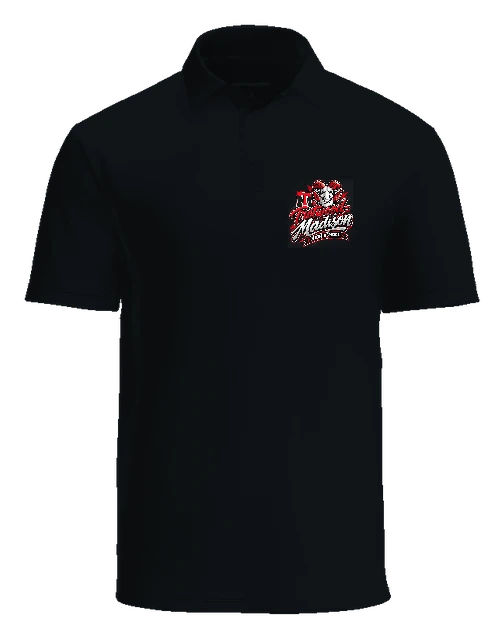 Trotwood-Madison High School Polo — Black