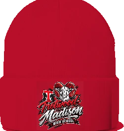 Trotwood-Madison High School Beanie — Red