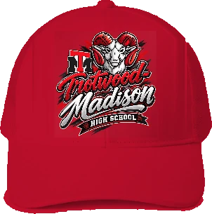 Trotwood-Madison High School Trucker Hat — Red