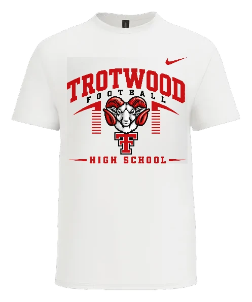 Trotwood-Madison High School Tee — White front