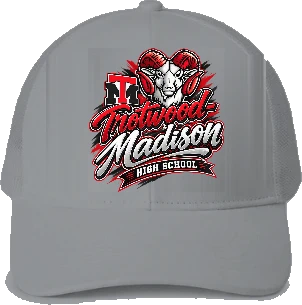 Trotwood-Madison High School Trucker Hat — Sport Grey