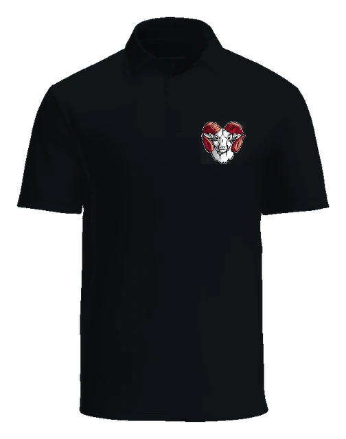 Trotwood-Madison High School Polo — Black