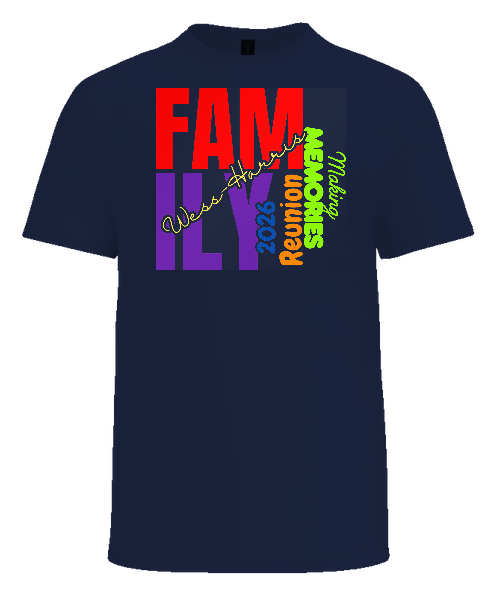Tshirt Kings Tee — Navy front